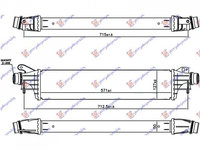 INTERCOOLER OPEL ADAM 2012-> Radiator intercooler 1.0i turbo benzina 571x127x50 PIESA NOUA ANI 2012 2013 2014 2015 2016 2017