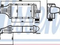 Intercooler OPEL ASTRA G limuzina F69 NISSENS 96788 PieseDeTop