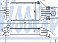 Intercooler OPEL ASTRA G limuzina F69 NISSENS 96863 PieseDeTop