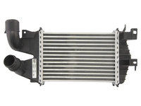 Intercooler Opel Astra H, 02.2007-05.2014, Zafira B (T98), 01.2008-2011, motor 1.7 CDTI 81kw, diesel, cu/fara AC, aluminiu brazat/plastic, 262x181x62 mm, SRLine,