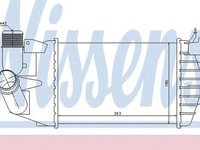 Intercooler OPEL ASTRA H GTC L08 NISSENS 96587