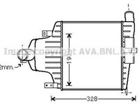 Intercooler OPEL ASTRA H TwinTop L67 AVA OL4415