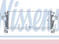 Intercooler OPEL ASTRA J NISSENS 96555