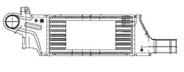 Intercooler OPEL CORSA C (F08, F68) (2000 - 2009) NRF 30429
