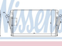 Intercooler OPEL VECTRA C (2002 - 2016) NISSENS 96684