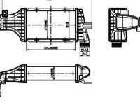 Intercooler OPEL ZAFIRA A F75 NRF 30428 PieseDeTop