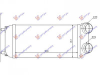 INTERCOOLER PEUGEOT 206 1998-> Radiator intercooler 1.6/2.0 HDi 300x155x80 PIESA NOUA ANI 1998 1999 2000 2001 2002 2003 2004 2005 2006 2007 2008