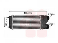 INTERCOOLER PEUGEOT 301 2012->2016 Radiator intercooler 1 4 - 1 6 HDI 300x155x75 56 PIESA NOUA ANI 2012 2013 2014 2015 2016 2017