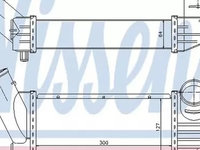 Intercooler PEUGEOT 307 Break 3E NISSENS 96790 PieseDeTop