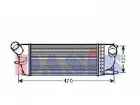 INTERCOOLER PEUGEOT 407 2004-> Radiator intercooler 1,6 - 2,0HDi 300x147x76 PIESA NOUA ANI 2004 2005 2006 2007 2008 2009 2010