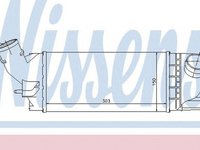 Intercooler PEUGEOT 407 6D NISSENS 96599