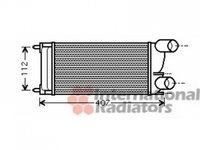 INTERCOOLER PEUGEOT PARTNER 2008->2015 Radiator intercooler 1,6 HDi 300x150x80 PIESA NOUA ANI 2008 2009 2010 2011 2012 2013 2014 2015