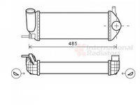 INTERCOOLER RENAULT KANGOO 2008-> Radiator intercooler 1 5DCi - 108 - 109 - 111CDi 385x144 PIESA NOUA ANI 2008 2009 2010 2011 2012 2013 2014 2015