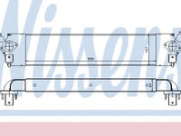Intercooler RENAULT KOLEOS (HY_) (2008 - 2016) NISSENS 96582