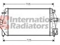 Intercooler RENAULT LAGUNA I B56 556 VAN WEZEL 43004212