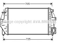 Intercooler RENAULT LAGUNA I Grandtour K56 AVA RT4212