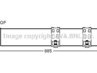Intercooler RENAULT LAGUNA III BT0 1 AVA RT4463
