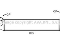 Intercooler RENAULT LAGUNA III Grandtour KT0 1 AVA RT4462