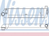 Intercooler RENAULT MEGANE II BM0 1 CM0 1 NISSENS 96522