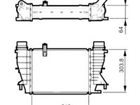 Intercooler RENAULT MODUS GRAND MODUS F JP0 NRF 30507