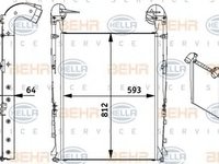 Intercooler RENAULT TRUCKS Magnum HELLA 8ML376728731