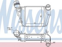 Intercooler RENAULT TWINGO II CN0 NISSENS 96410