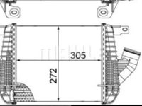 Intercooler RVI MAXITY, NISSAN CABSTAR, NT400 CABSTAR DXi2,5-ZD30HHD-5 09.06-