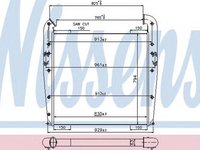 Intercooler SCANIA 4 - series NISSENS 96960