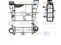 INTERCOOLER SEAT EXEO 2008-> Radiator intercooler 2,0 16V - TFSi - 2,0 TDi 22x21 5 L PIESA NOUA ANI 2008 2009 2010 2011 2012 2013