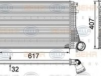 Intercooler SKODA SUPERB 3T4 HELLA 8ML 376 746-711