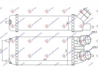 INTERCOOLER TOYOTA PROACE 2013->2016 Radiator intercooler 1.6HDi diesel 300x155x80 PIESA NOUA ANI 2013 2014 2015 2016