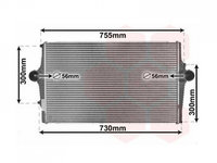 INTERCOOLER VOLVO S60 2000->2009 Radiator intercooler benzina/ diesel ->2003 688x421x30 PIESA NOUA ANI 2000 2001 2002 2003 2004 2005 2006 2007 2008 2009 2010