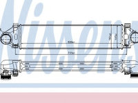 Intercooler VOLVO XC70 II (2007 - 2016) NISSENS 96471