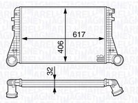 Intercooler VW GOLF III Variant 1H5 MAGNETI MARELLI 351319201960