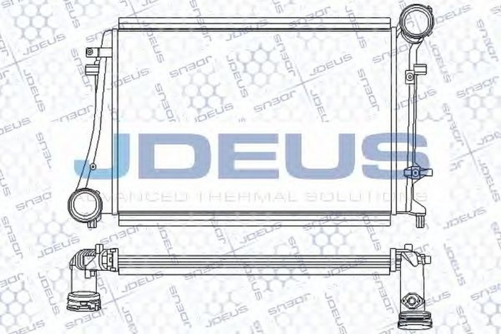 Intercooler VW JETTA III 1K2 JDEUS 801M32A
