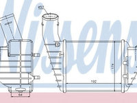 Intercooler VW PASSAT (3B2) (1996 - 2001) NISSENS 96691