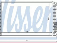 Intercooler VW PASSAT CC 357 NISSENS 96542 PieseDeTop