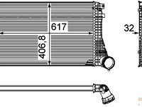 Intercooler VW PASSAT CC - produs nou