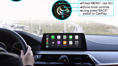 Interfata Apple CarPlay Android Auto pentru BMW EVO