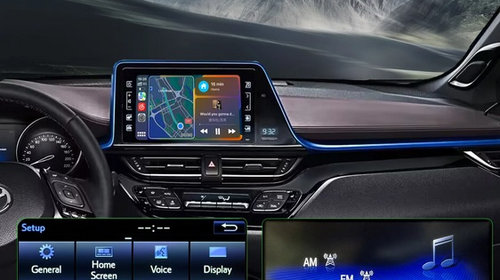 Interfata CarPlay Android Auto Toyota Touch2 Entune 2 Auris Rav 4 CHR Camry Corolla Prius Yaris 2014-2019