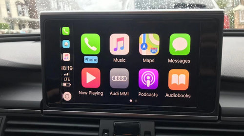 Interfata carplay wireless Android Auto pentru Audi A6 C7 A7 cu RMC