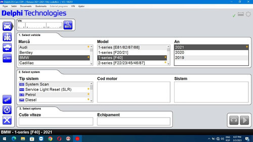 Interfata Delphi Auto com diagnoza tester CDP TCS 2021 bluetooth si usb