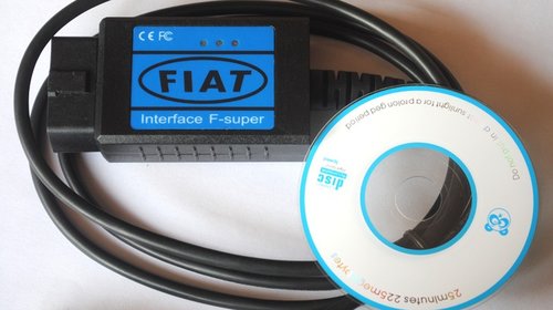 Interfata, diagnoza auto F-SUPER pentru FIAT 