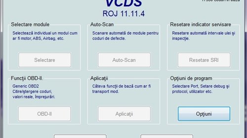 Interfata, diagnoza auto VAG COM 11.11.4 FULL ACTIVAT IN LIMBA ROMANA