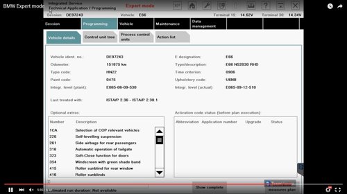 Interfata diagnoza BMW INPA K+DCAN, Inpa 5.06 , Rheingold ISTA D / P + documentatie BMW