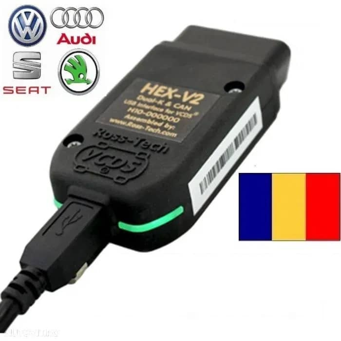 Interfata diagnoza tester hex v2 24.9 VAG COM vcds 2024 ro+ Manuale