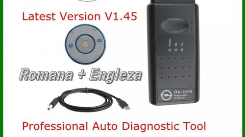 Interfata tester diagnoza Opel OPCOM limba en