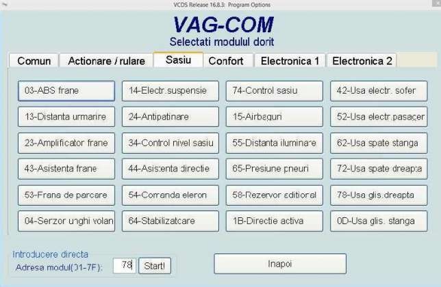 Interfata Vag Com VCDS 17.8/18.2/18.9/19