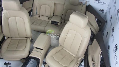 Interior Audi A7 4G8 Piele Bej / Crem Scaune Piele Incalzite Originale