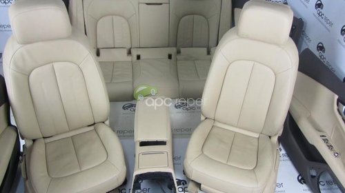 Interior Audi A7 4G8 Piele Bej / Crem Scaune Piele Incalzite Originale